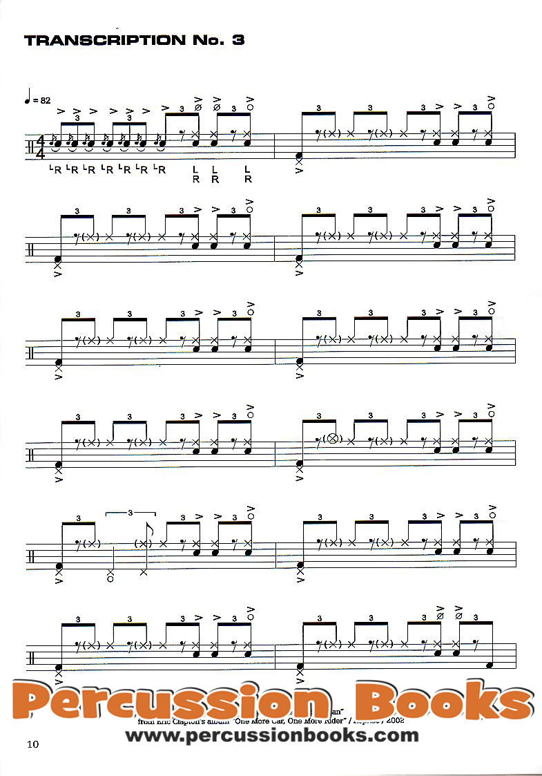 Steve Gadd Transcriptions Sample 1